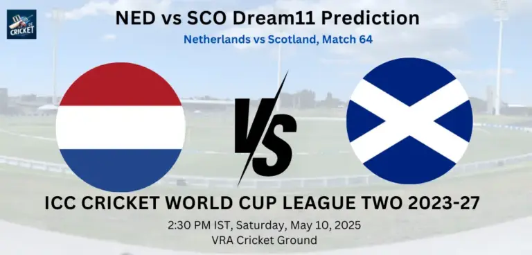 NED vs SCO Dream11 Prediction