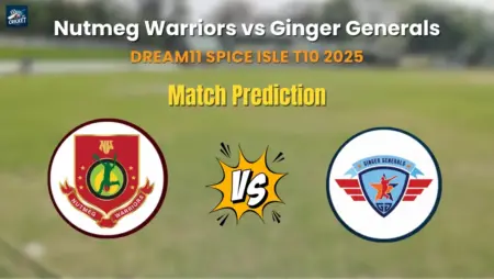 Nutmeg Warriors vs Ginger Generals Match Prediction