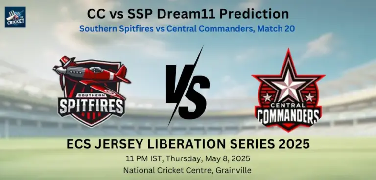 CC vs SSP Dream11 Prediction