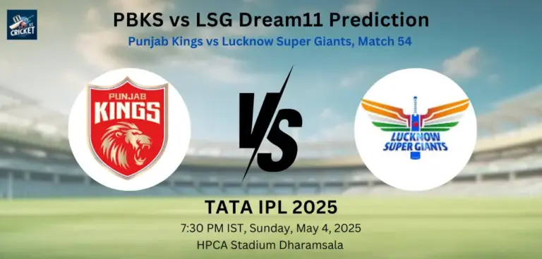 PBKS vs LSG Dream11 Prediction