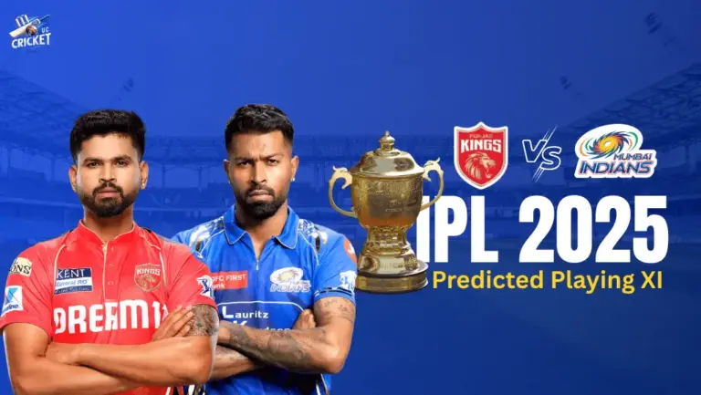 PBKS vs MI 2025 Playing 11 – Match 69 IPL Predicted XI, Squad & Team News