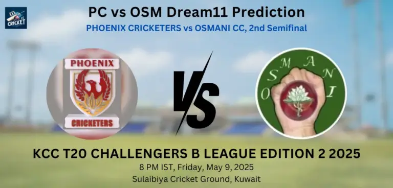PC vs OSM Dream11 Prediction