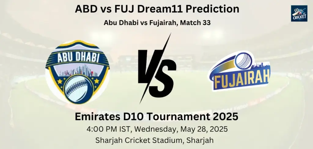 ABD vs FUJ Dream11 Prediction