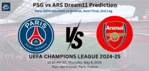 PSG vs ARS Dream11 Prediction