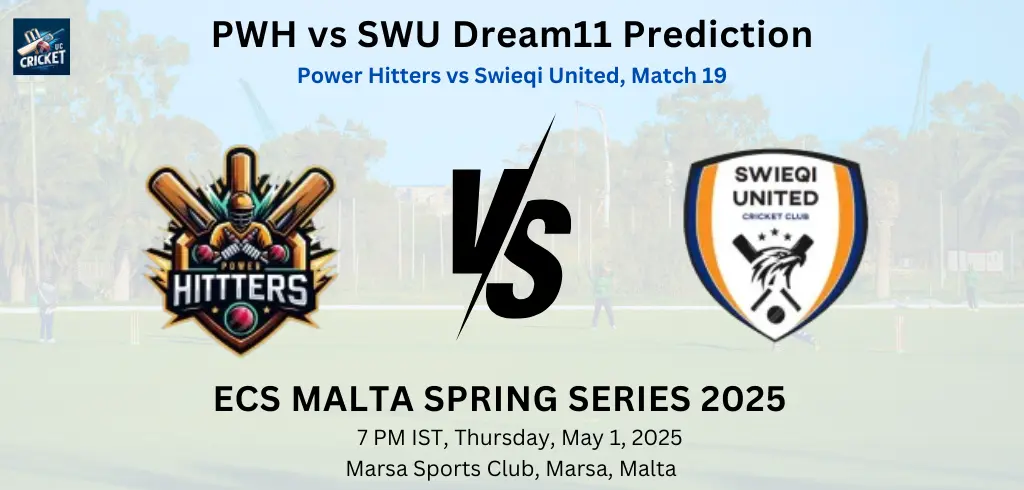 PWH vs SWU Dream11 Prediction