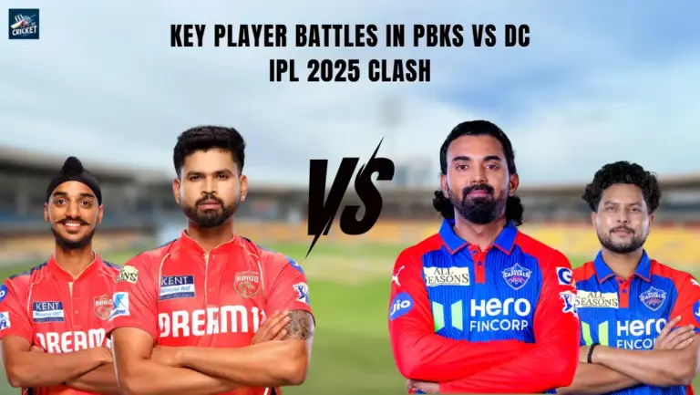 Player Battles in PBKS vs DC IPL 2025