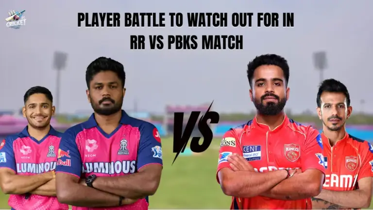 Player Battles in RR vs PBKS IPL 2025 Clash