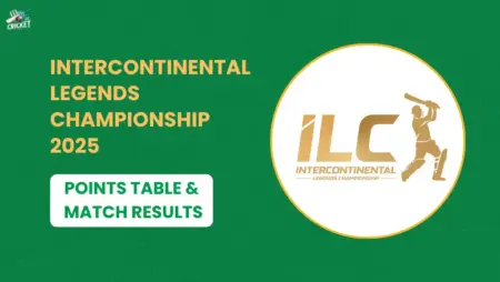 Points Table of Intercontinental Legends Championship 2025