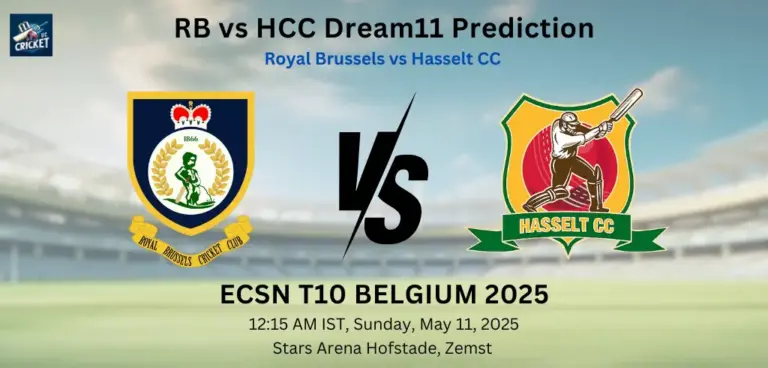 RB vs HCC Dream11 Prediction