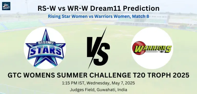 RS-W vs WR-W Dream11 Prediction