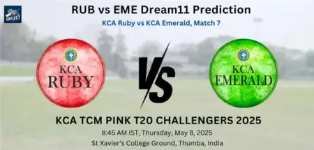 RUB vs EME Dream11 Prediction