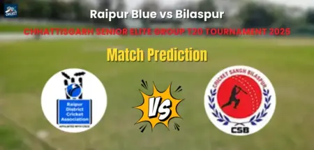 Raipur Blue vs Bilaspur Match Prediction