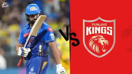 Rohit Sharma vs Punjab Kings in IPL