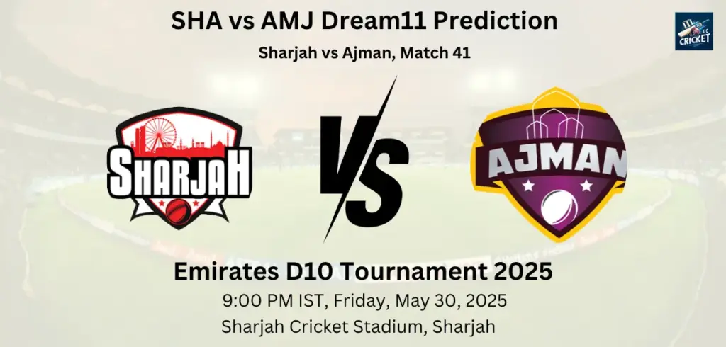 SHA vs AMJ Dream11 Prediction
