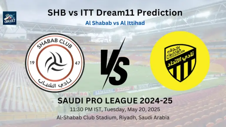 SHB vs ITT Dream11 Prediction