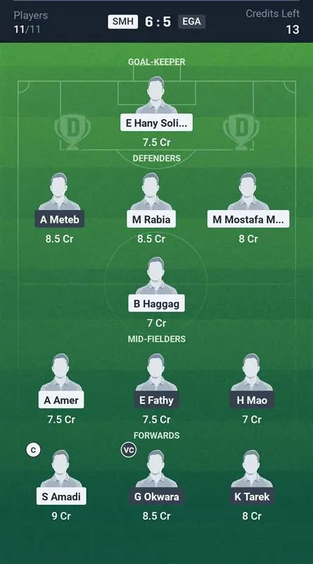 SMH vs EGA Small League Team