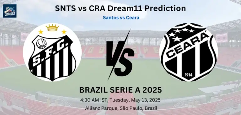 SNTS vs CRA Dream11 Prediction