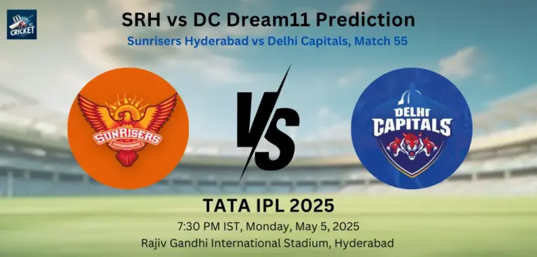 SRH vs DC Dream11 Prediction