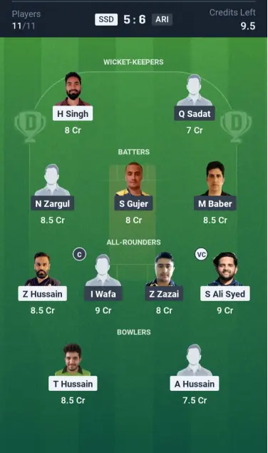 SSD vs ARI Small League Team
