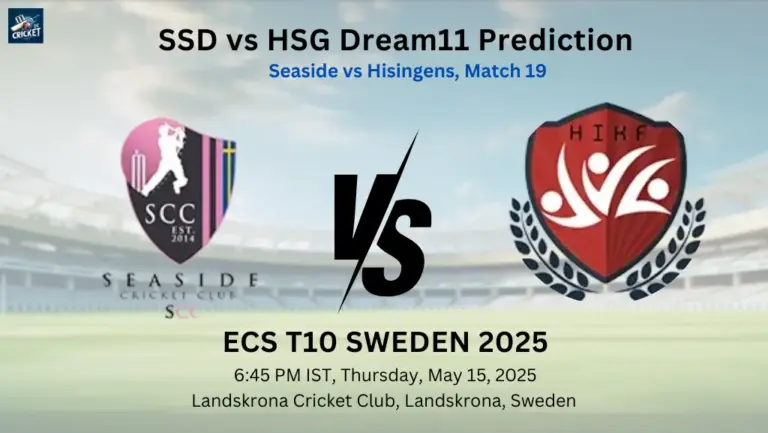SSD vs HSG Dream11 Prediction
