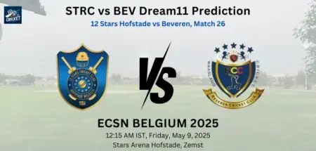 STRC vs BEV Dream11 Prediction