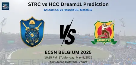 STRC vs HCC Dream11 Prediction