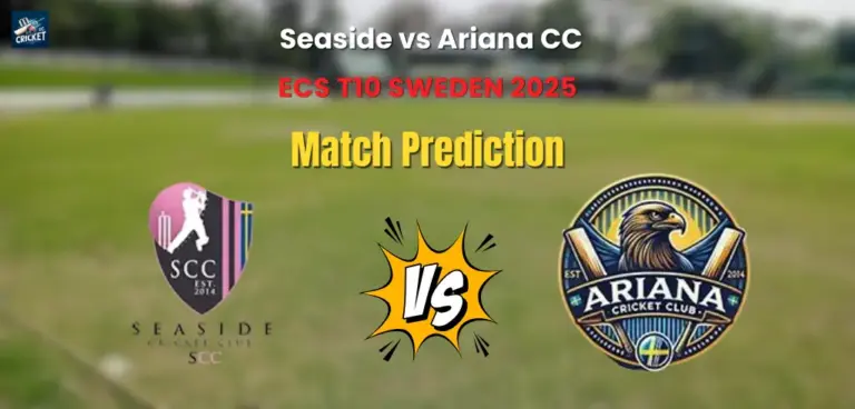 Seaside vs Ariana CC Match Prediction