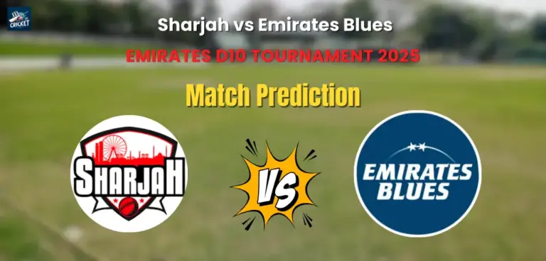 Sharjah vs Emirates Blues Match Prediction