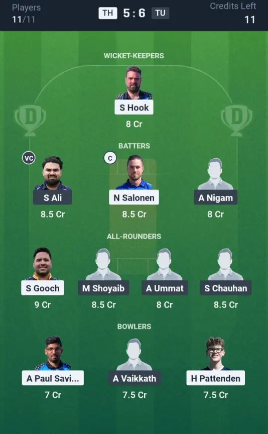 TH vs TU Small League Team