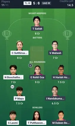 TLW vs UAEW SL Team