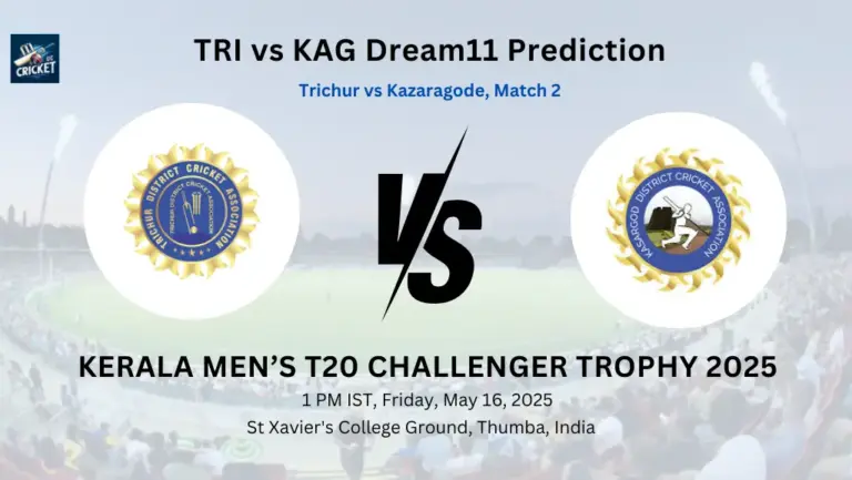 TRI vs KAG Dream11 Prediction