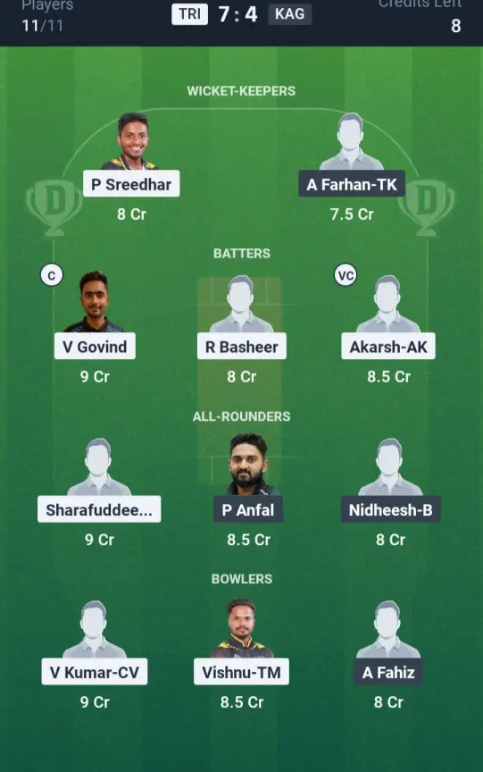 TRI vs KAG Small League Team