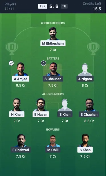 TSK vs TU Grand League Team