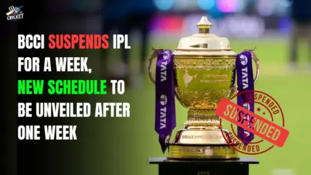 IPL 2025 Suspended for One Week, BCCI to Release New Schedule Soon BCCI suspends IPL for a week,new schedule