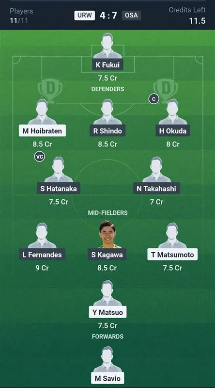 URW vs OSA Small League Team