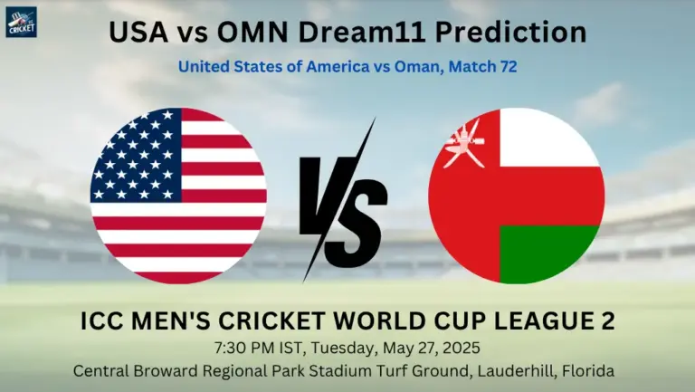 USA vs OMN Dream11 Prediction