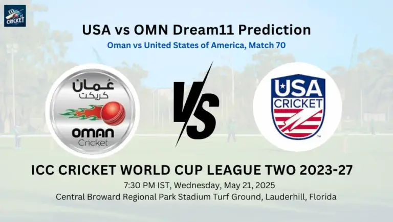 USA vs OMN Dream11 Prediction