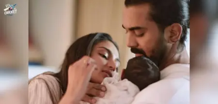 Kl Rahul shares an interesting story behind naming her daughter.