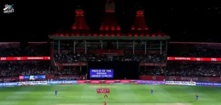 Blackout Chaos at HPCA Stadium: Players Rushed to Safety Amid Security Concerns During Punjab Kings vs Delhi Capitals Match A player makes a massive revelation about the situation