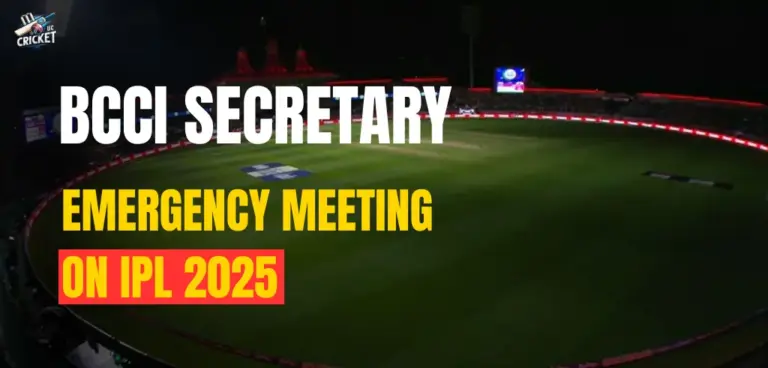BCCI secretary drops a massive statement