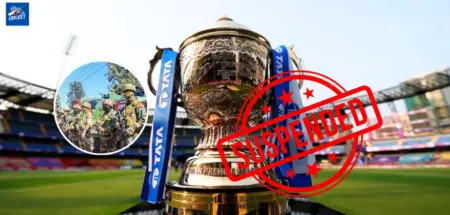 IPL 2025 suspended due to war tension