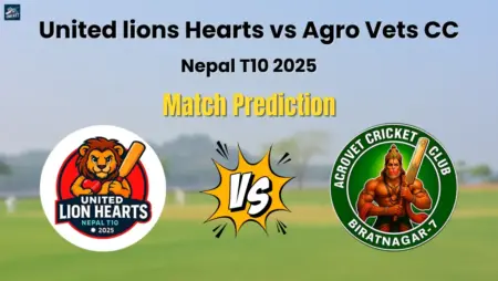 United Lion Hearts vs Agro Vet CC Match Prediction