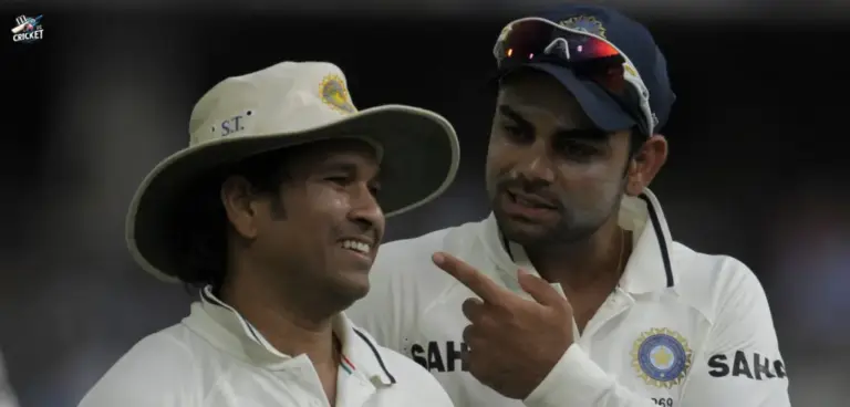 Sachin Tendulkar drops a special message for Virat Kohli