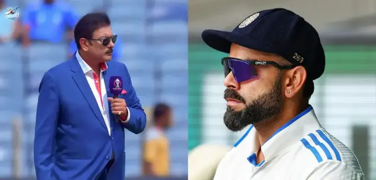 Virat Kohli had a chat with Ravi Shastri before calling