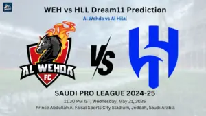 WEH vs HLL Dream11 Prediction