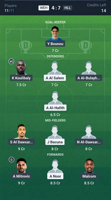 WEH vs HLL Small League Team