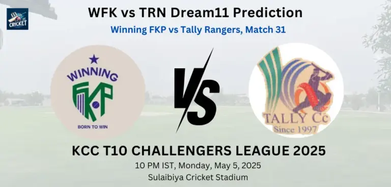 WFK vs TRN Dream11 Prediction