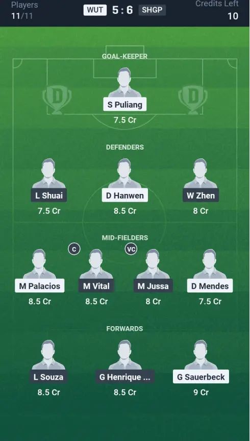 WUT vs SHGP Grand League Team