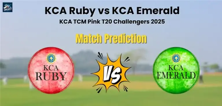 KCA Ruby vs KCA Emerald Match Prediction