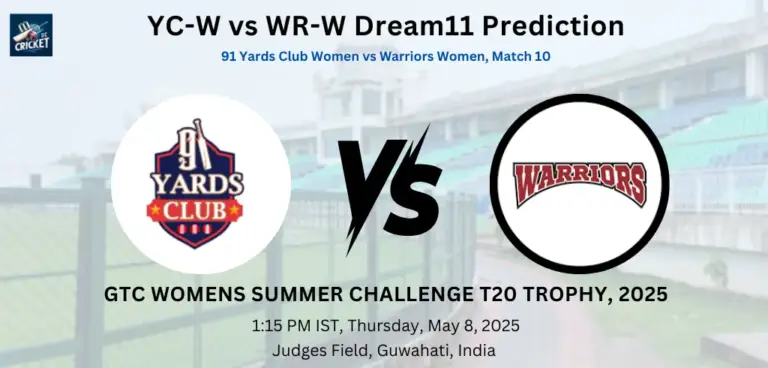 YC-W vs WR-W Dream11 Prediction